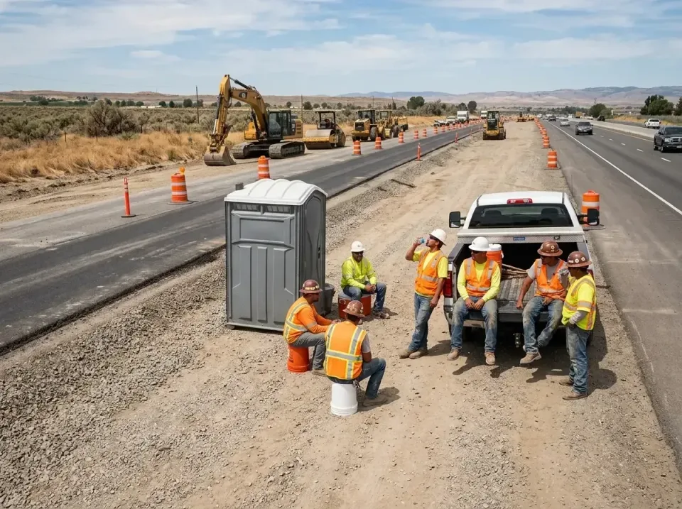 highway-road-construction-crew-007 — frequently asked questions, Porta Potty and Restroom Rentals in Homer Glen, IL
